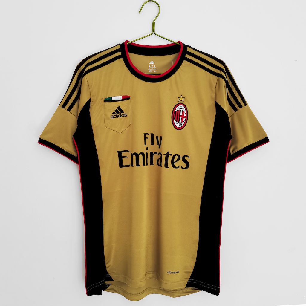 Camisola Retro Terceiro Equipamento AC Milan 2013/14