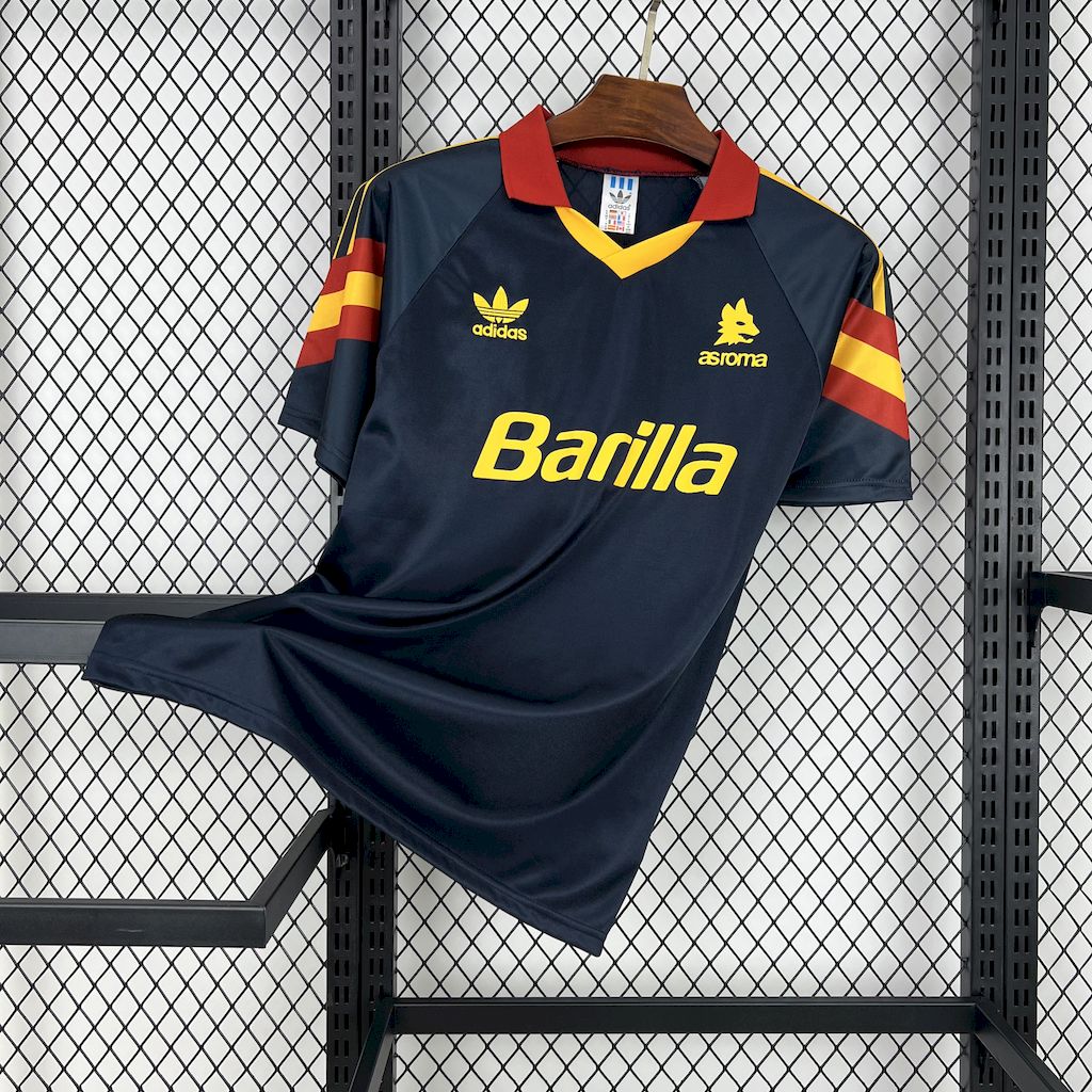 Camisola Retro Terceiro Equipamento AS Roma 1991/92