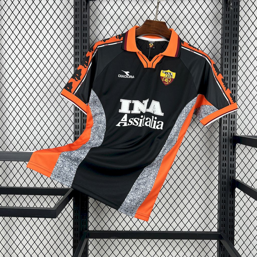 Camisola Retro Terceiro Equipamento AS Roma 1998/99