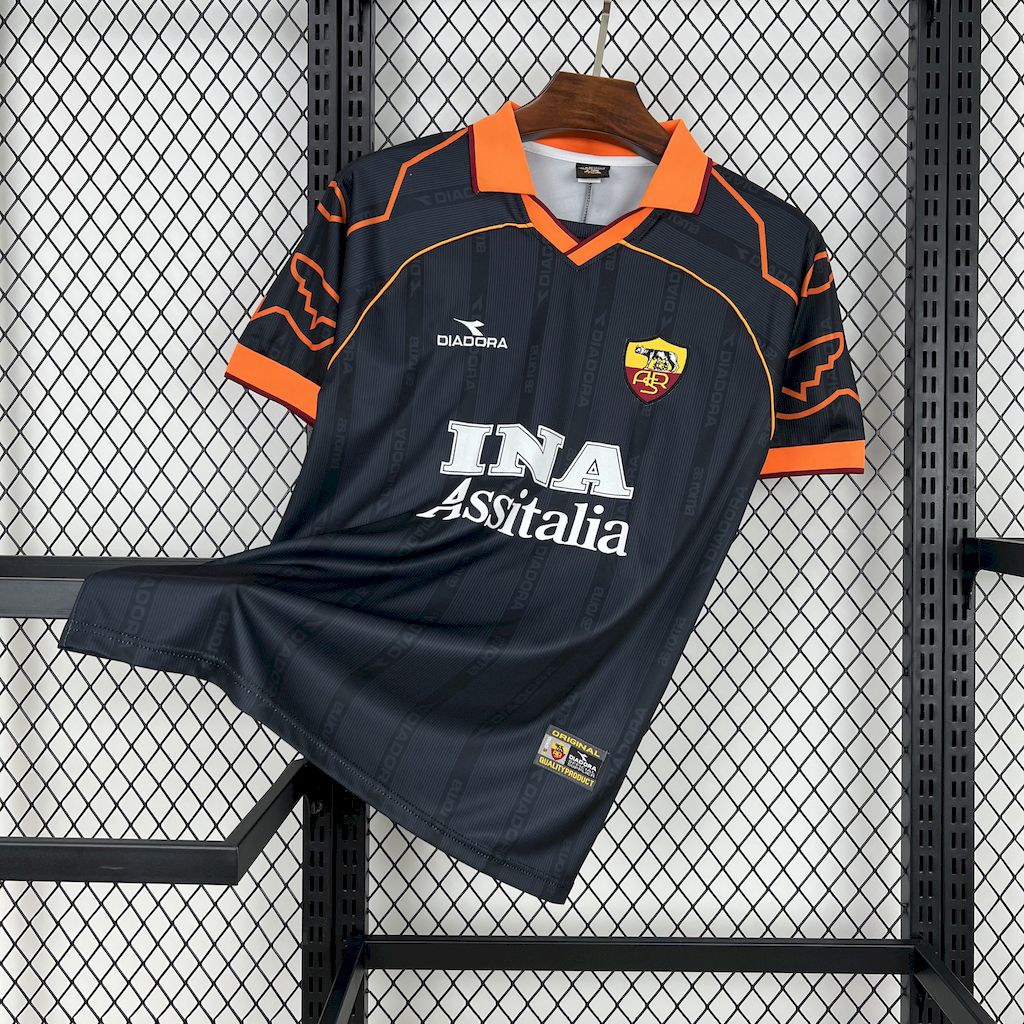 Camisola Retro Alternativa AS Roma 1999/00