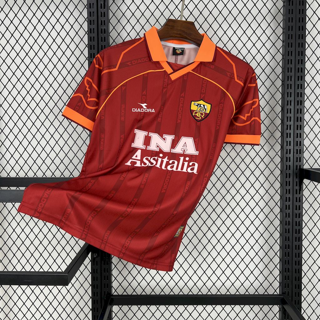 Camisola Retro Principal AS Roma 1999/00