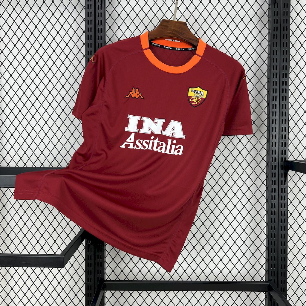 Camisola Retro Principal AS Roma 2000/01