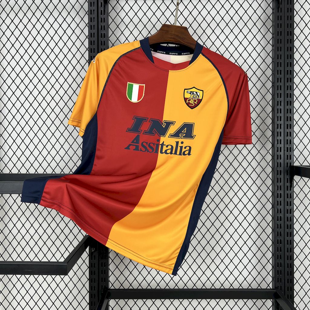 Camisola Retro Principal AS Roma 2001/02