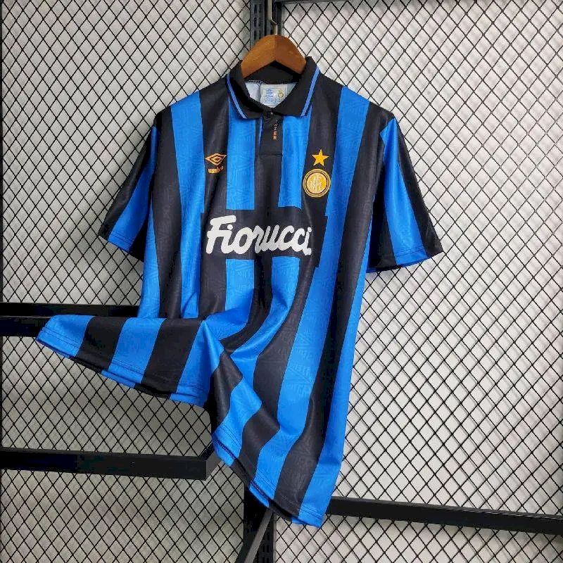 Camisola Retro Principal Inter de Milão 1993/94
