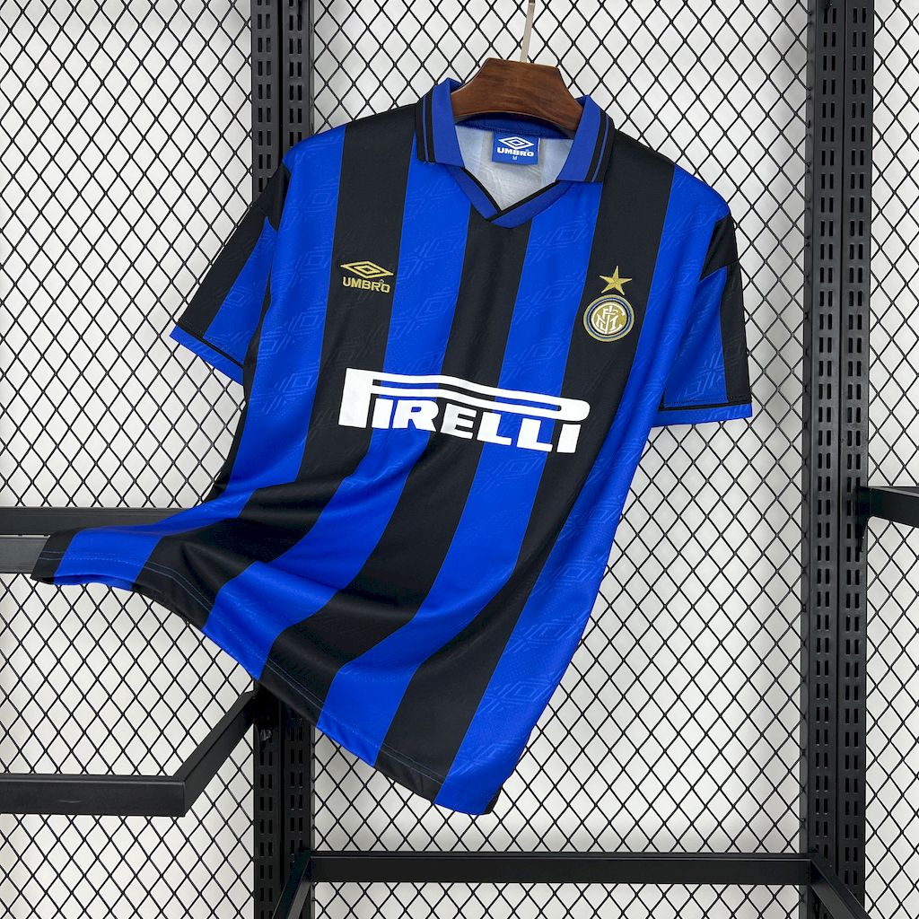 Camisola Retro Principal Inter de Milão 1995/96