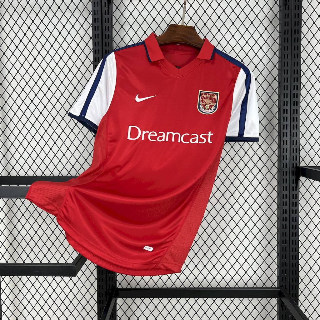 Camisola Retro Principal Arsenal 2000/01