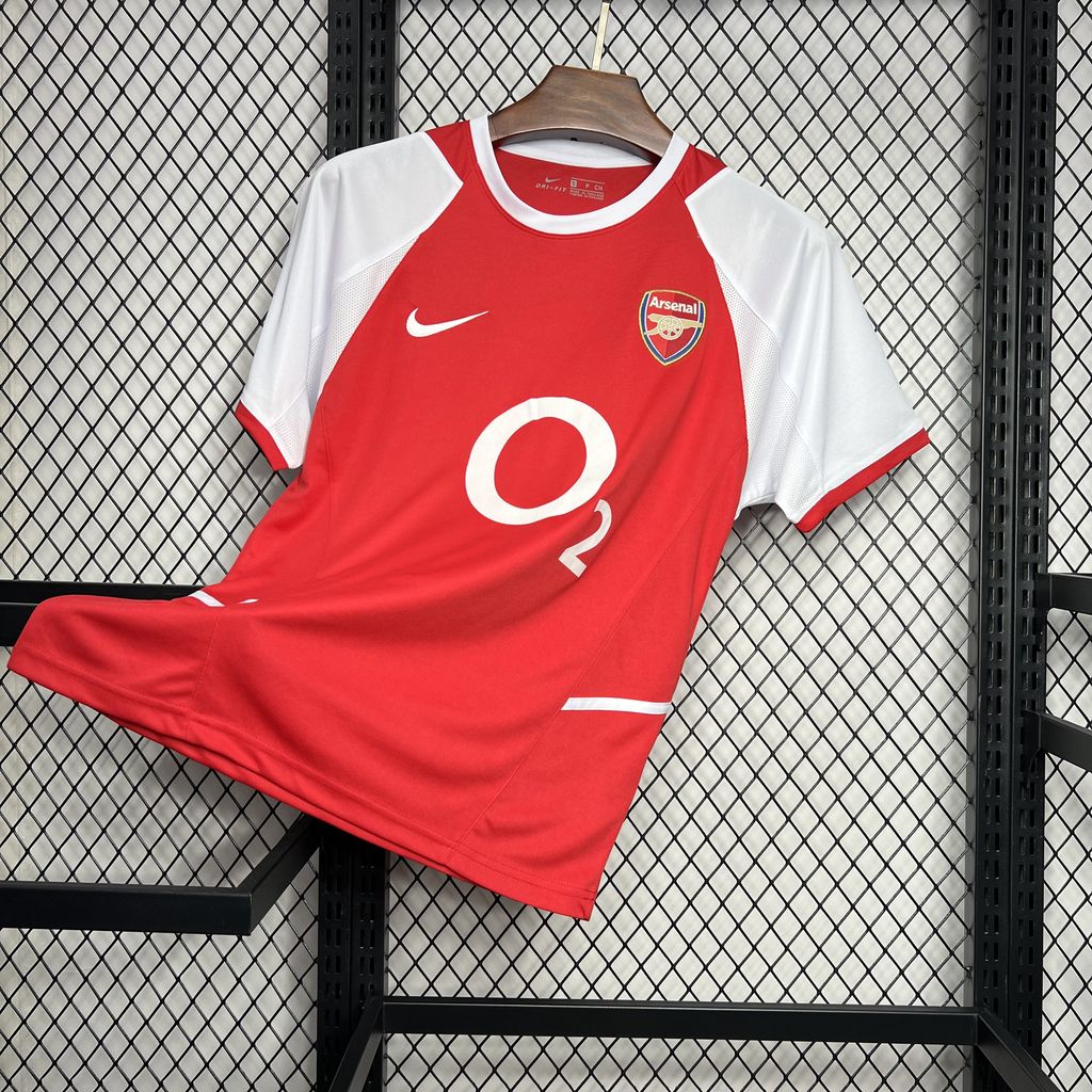 Camisola Retro Principal Arsenal 2002/04