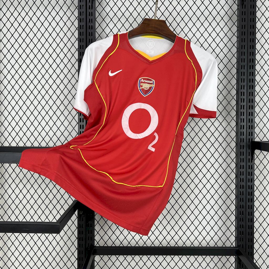 Camisola Retro Principal Arsenal 2004/05