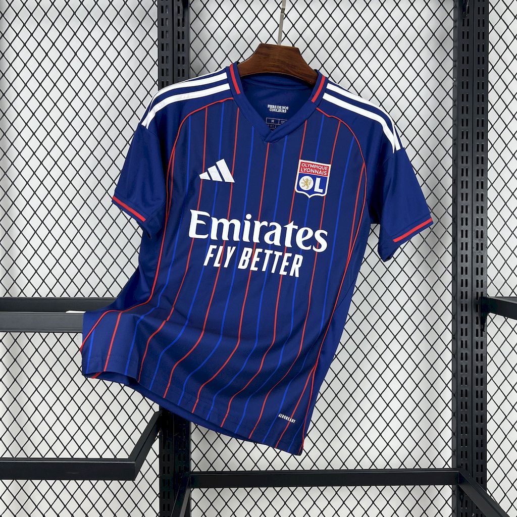 Camisola Alternativa Olympique Lyonnais 2025/26
