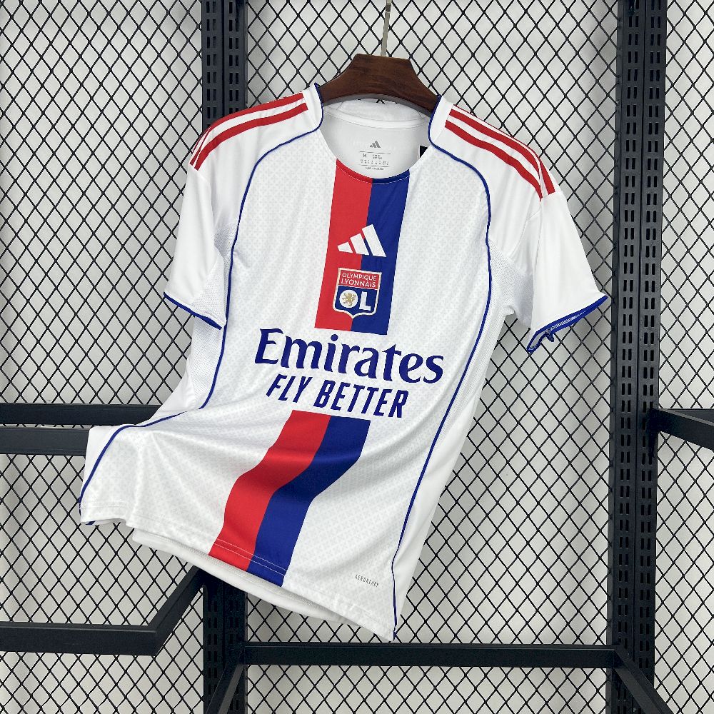 Camisola Principal Olympique Lyonnais 2025/26