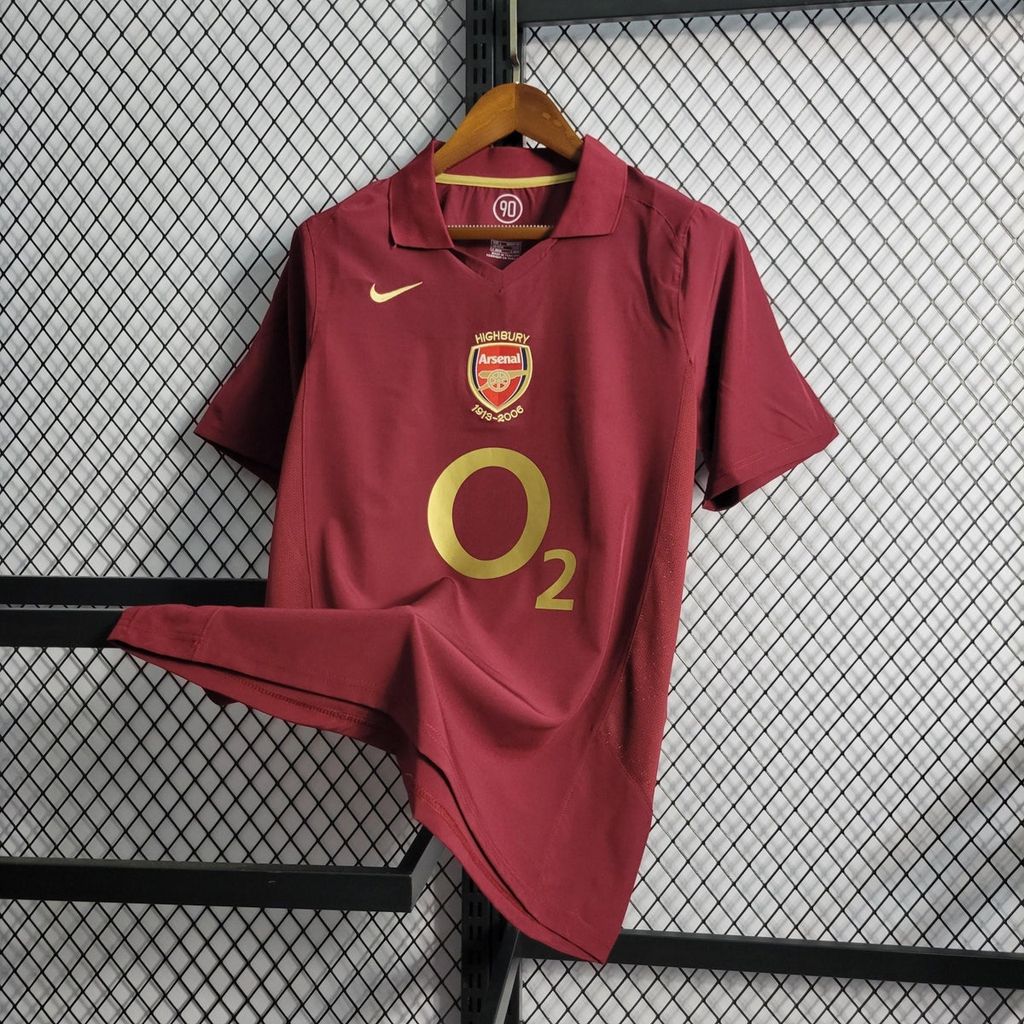 Camisola Retro Principal Arsenal 2005/06