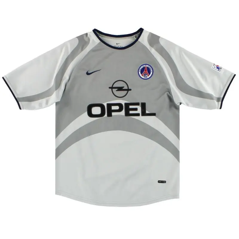Camisola Retro Alternativa Paris Saint-Germain (PSG) 2001/02