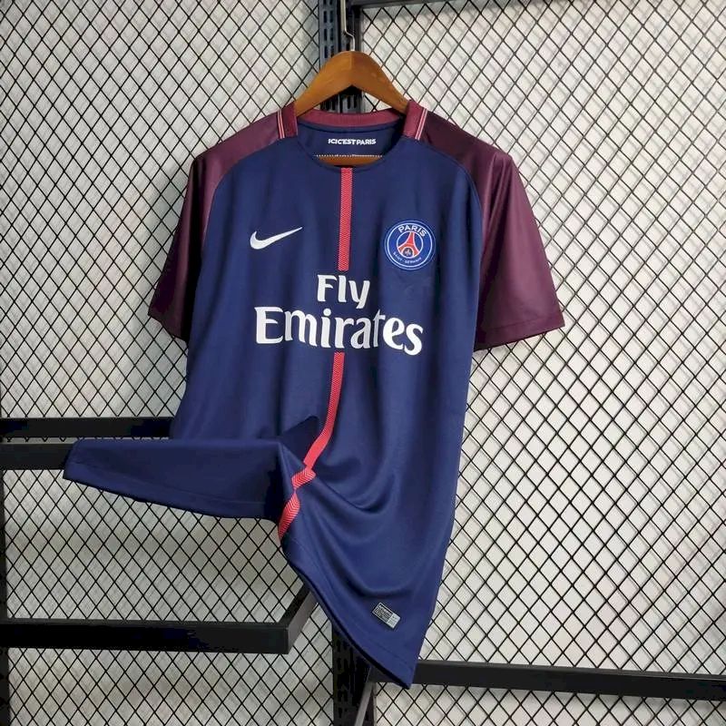 Camisola Retro Principal Paris Saint-Germain (PSG) 2017/18