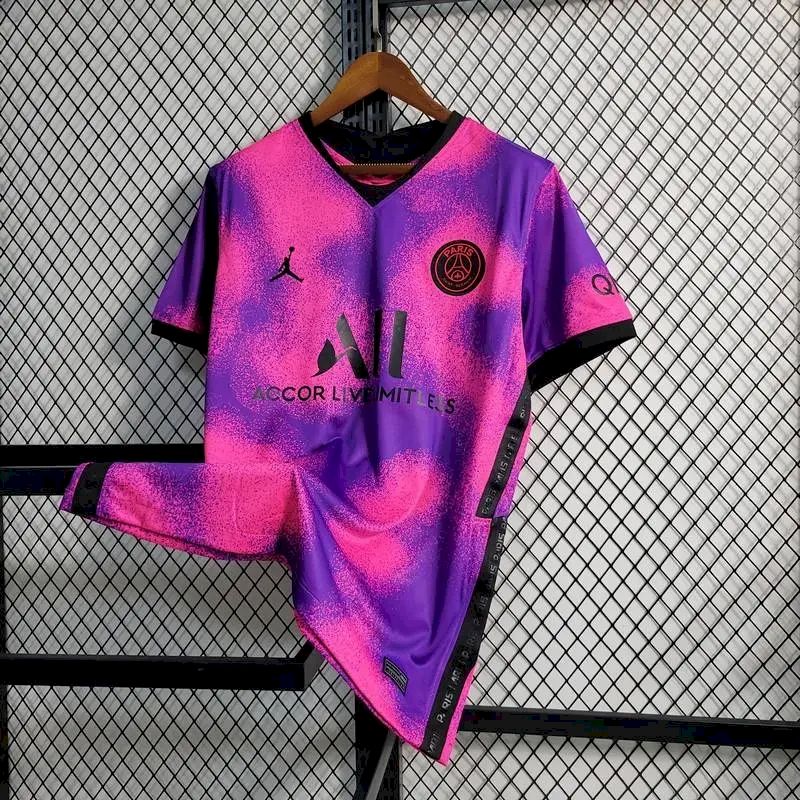 Camisola Retro Quarto Equipamento Paris Saint-Germain (PSG) 2020/21