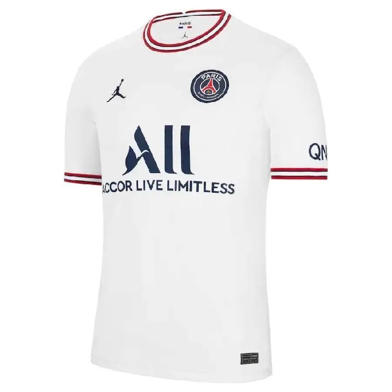 Camisola Retro Quarto Equipamento Paris Saint-Germain (PSG) 2021/22