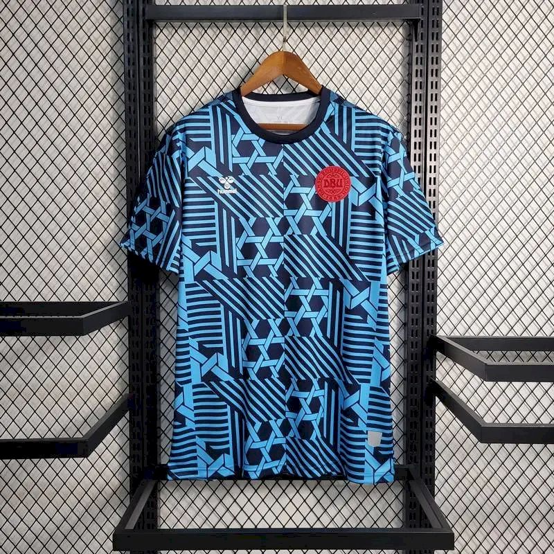 Camisola Pre-Jogo Dinamarca 2023/24