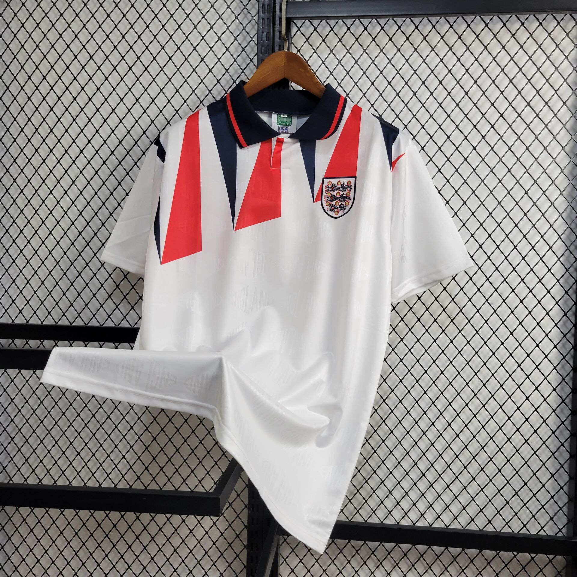 Camisola Retro Principal Inglaterra 1992
