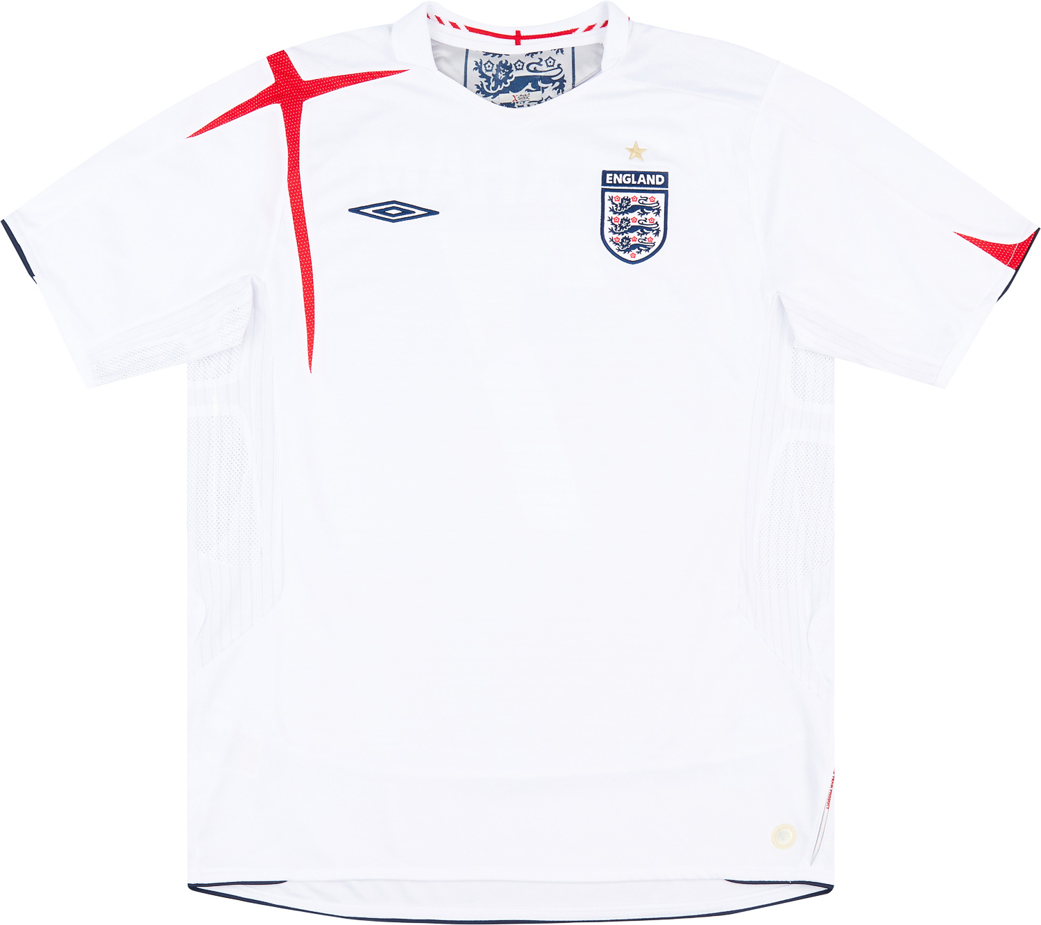 Camisola Retro Principal Inglaterra 2005