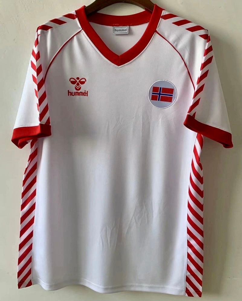 Camisola Retro Alternativa Noruega 1984