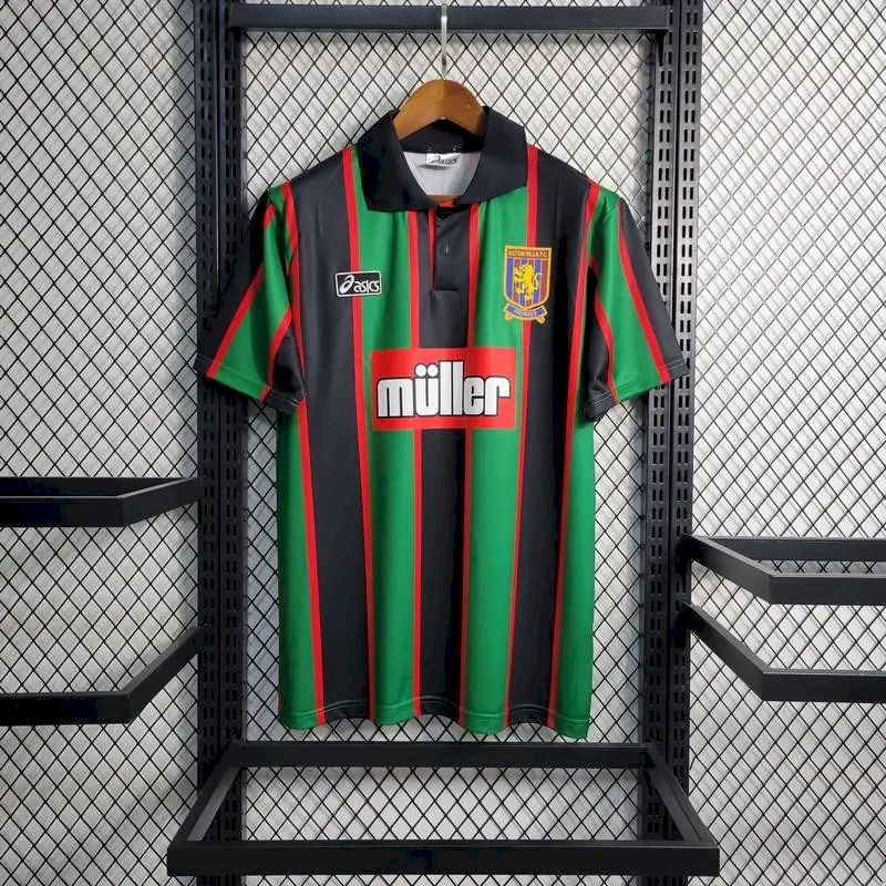 Camisola Retro Alternativa Aston Villa 1993/95