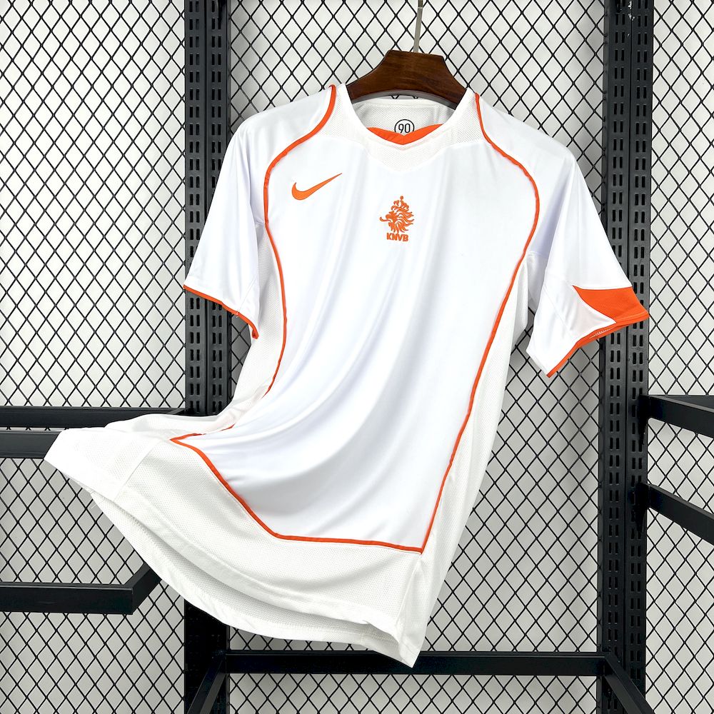 Camisola Retro Alternativa Países Baixos 2004