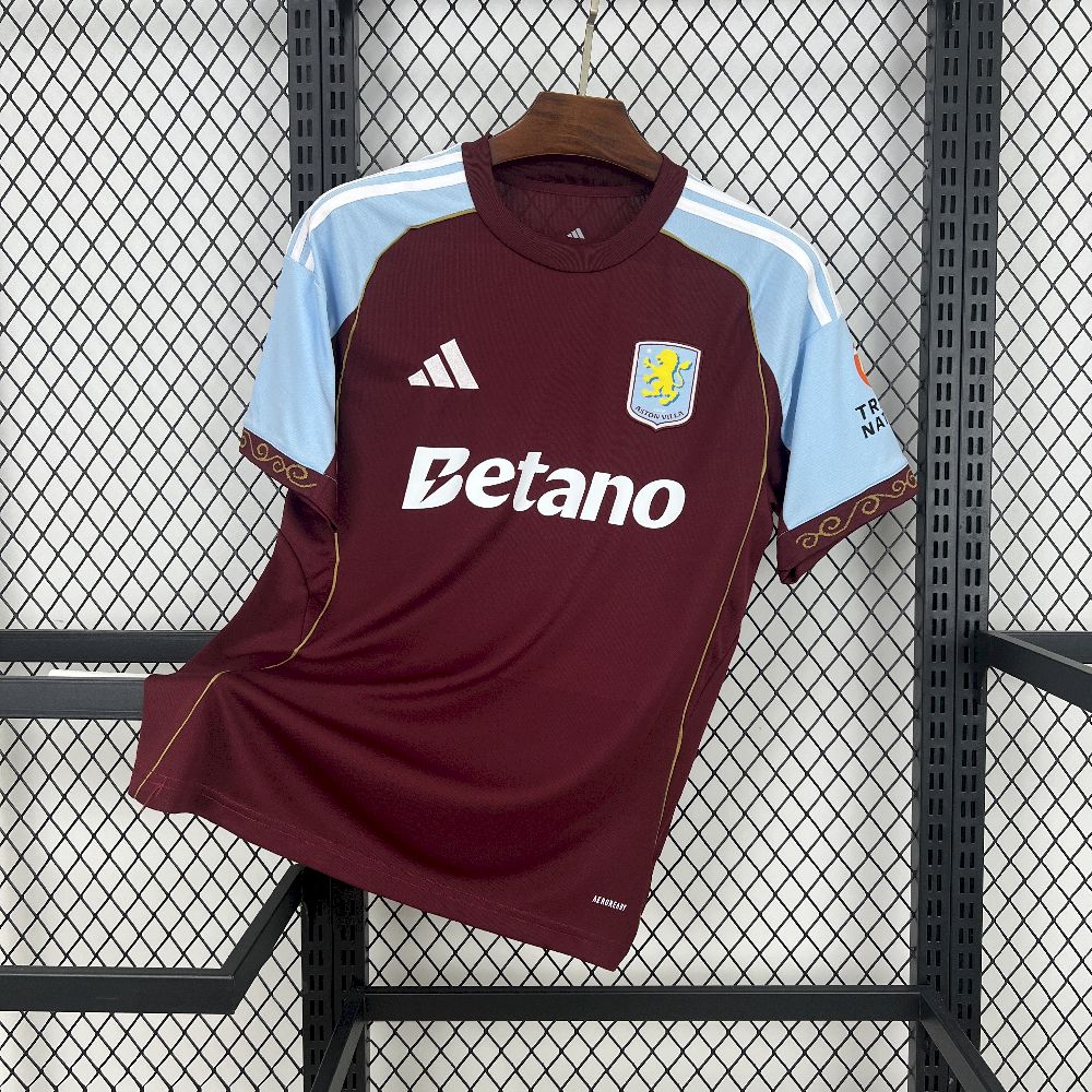 Camisola Principal Aston Villa 2025/26