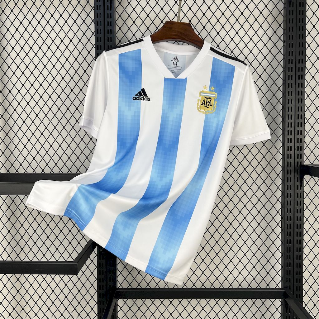 Camisola Retro Principal Argentina 2018
