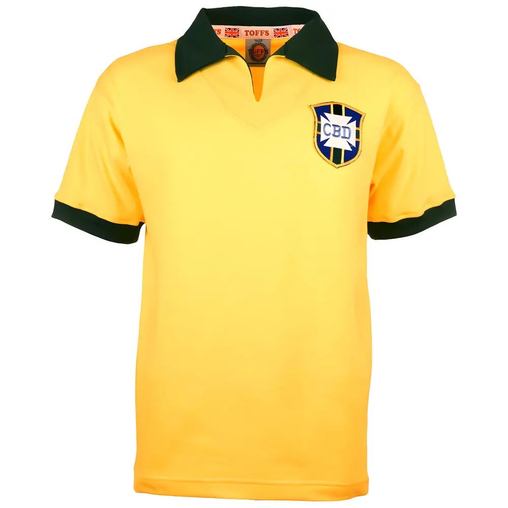 Camisola Retro Principal Brasil 1958
