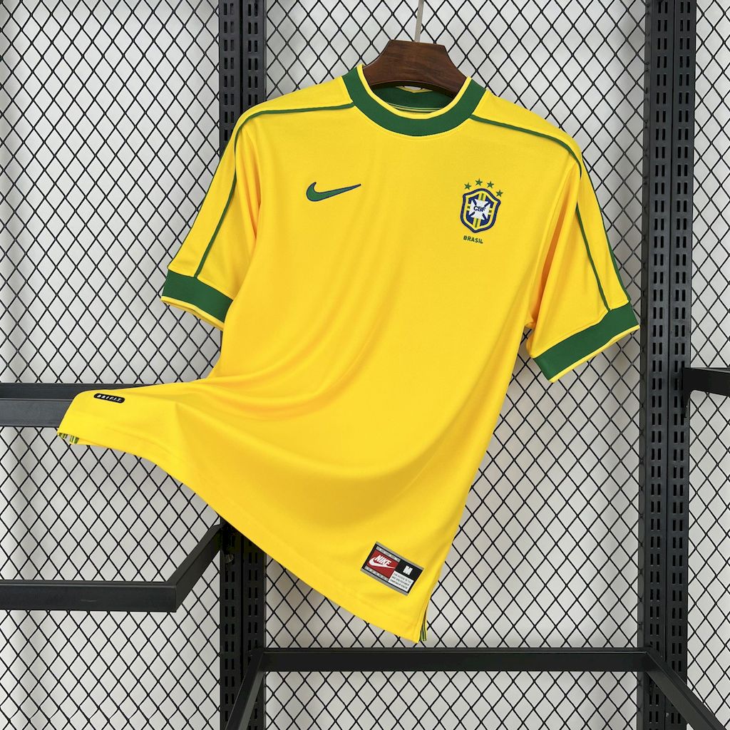 Camisola Retro Principal Brasil 1998