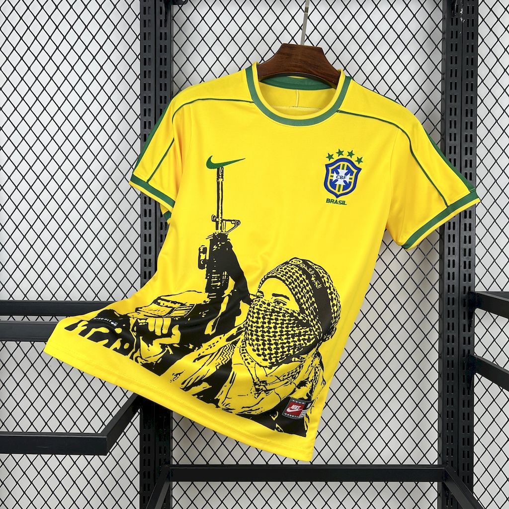 Camisola Retro Edição Especial Brasil 1998