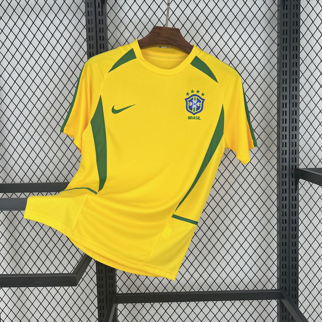 Camisola Retro Principal Brasil 2002