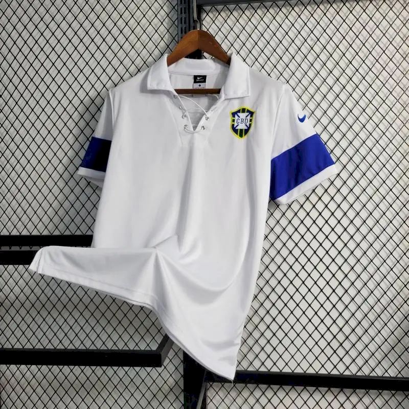 Camisola Retro Quarto Equipamento Brasil 2004