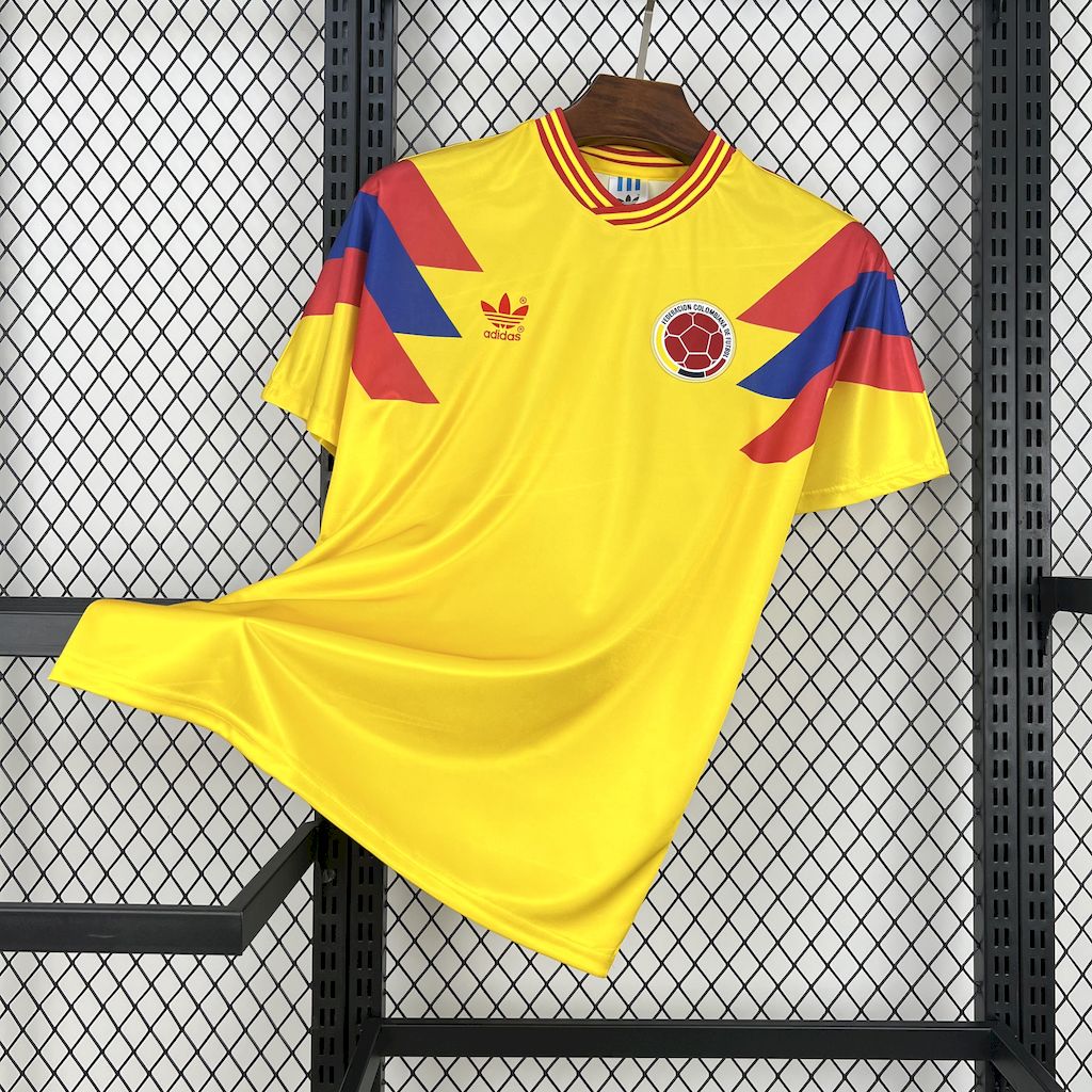 Camisola Retro Principal Colômbia 1990