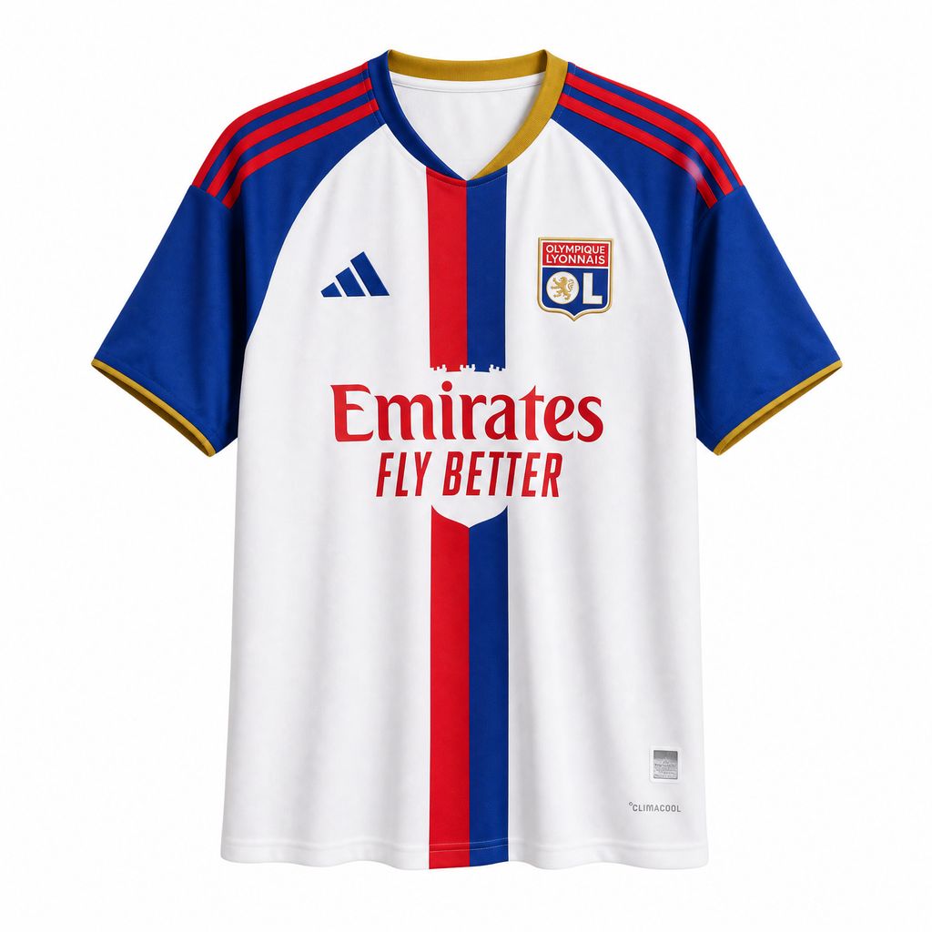 Camisola Principal Olympique Lyonnais 2026/27