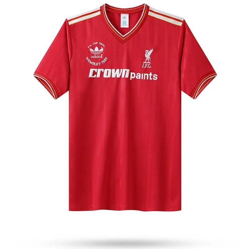 Camisola Retro Principal Liverpool 1985/86 Final FA Cup