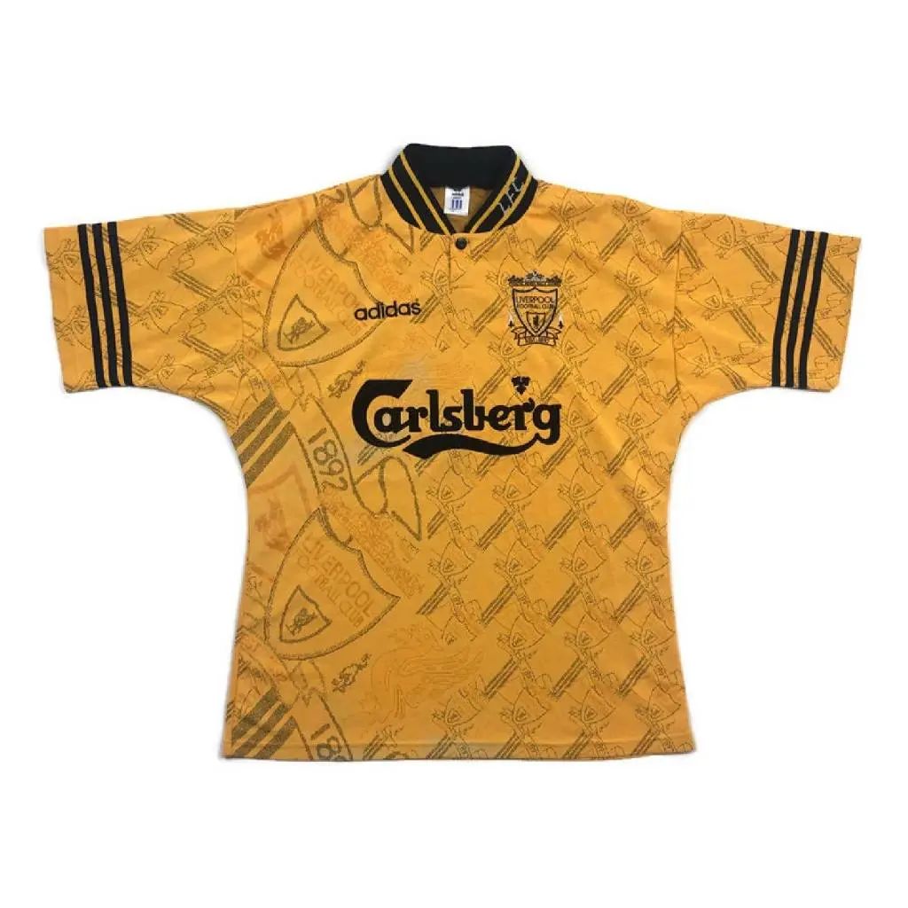 Camisola Retro Terceiro Equipamento Liverpool 1994/96