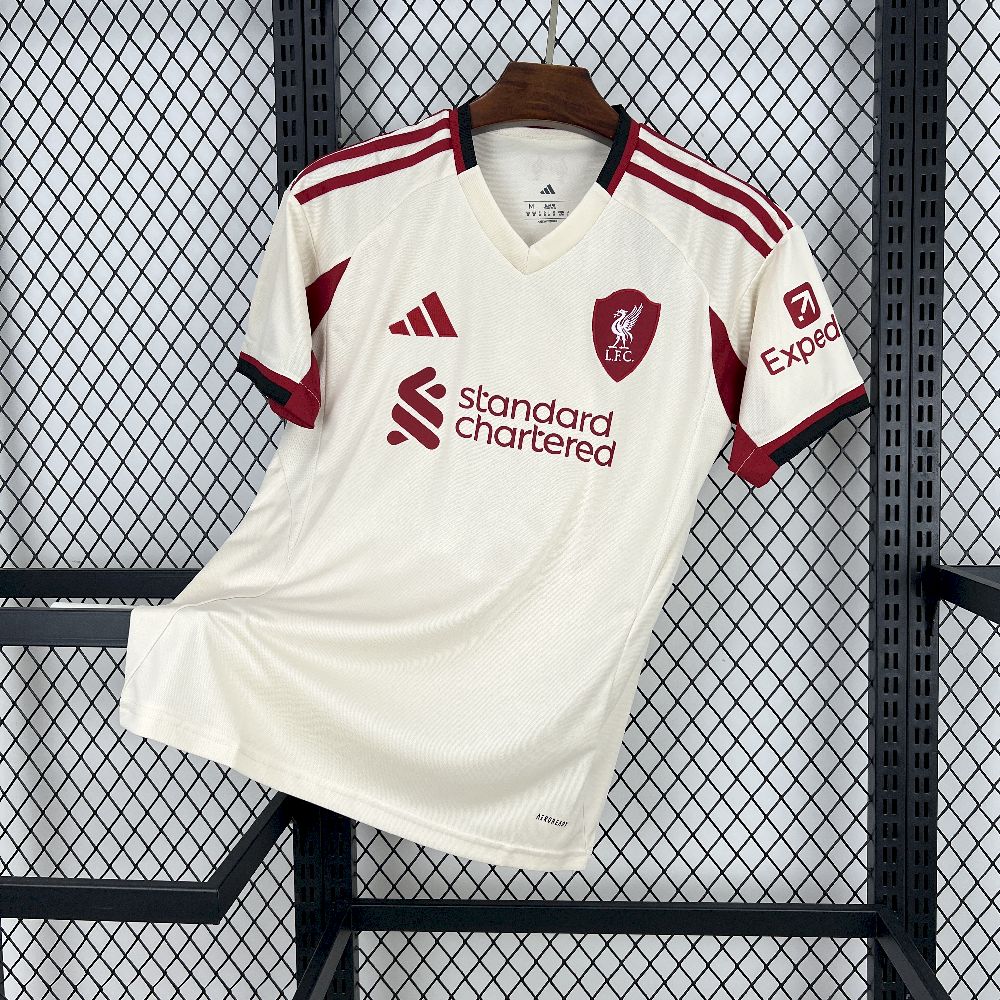 Camisola Alternativa Liverpool 2025/26