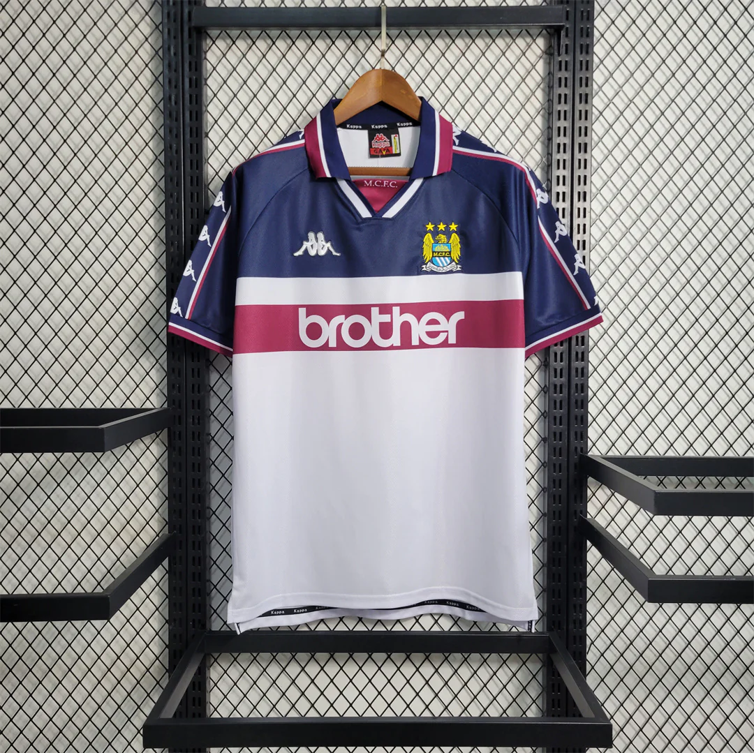 Camisola Retro Alternativa Manchester City 1997/98