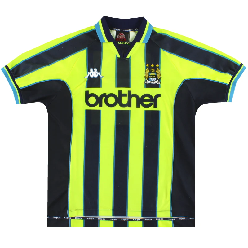 Camisola Retro Alternativa Manchester City 1998/99
