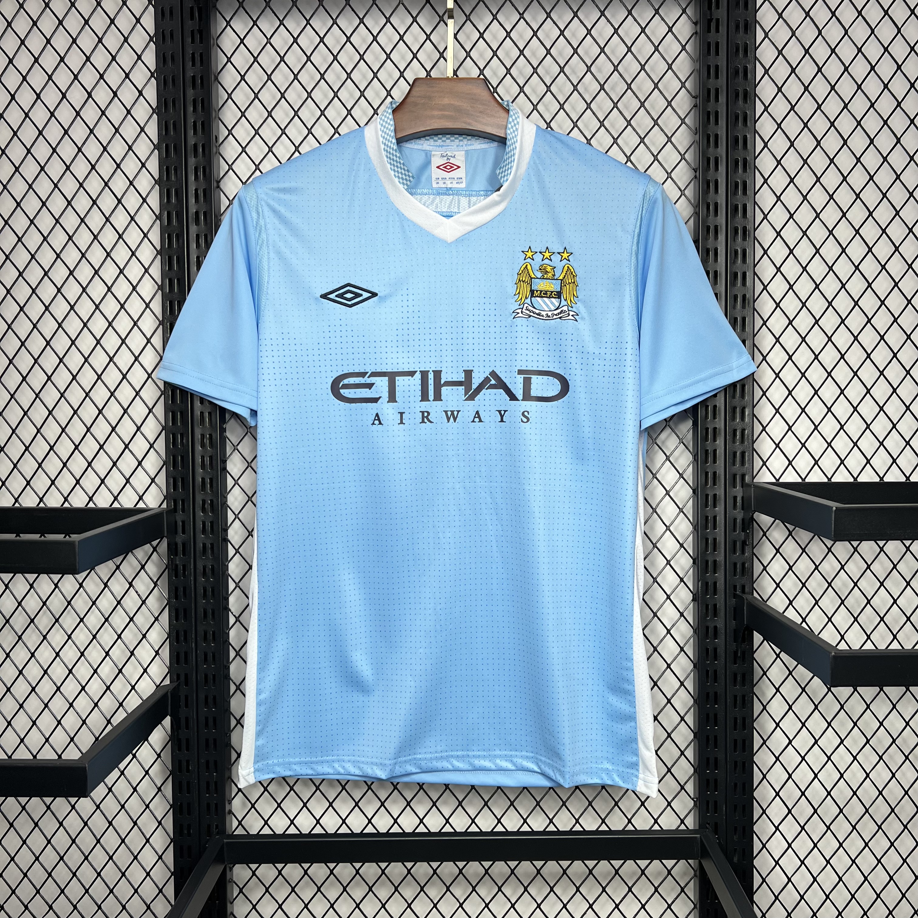 Camisola Retro Principal Manchester City 2011/12