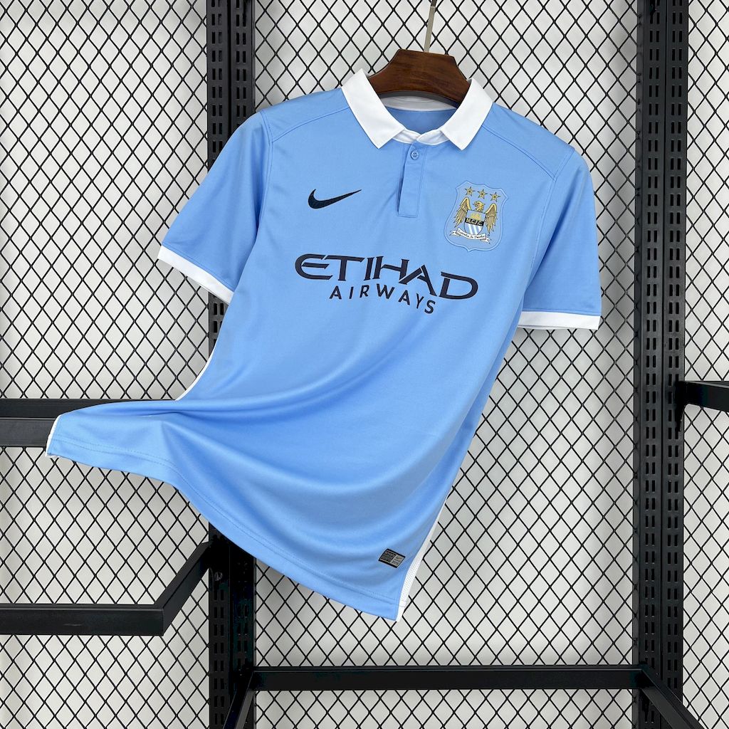 Camisola Retro Principal Manchester City 2015/16