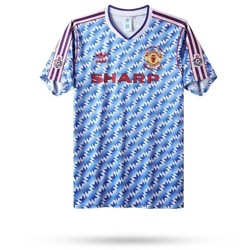 Camisola Retro Alternativa Manchester United 1990/92
