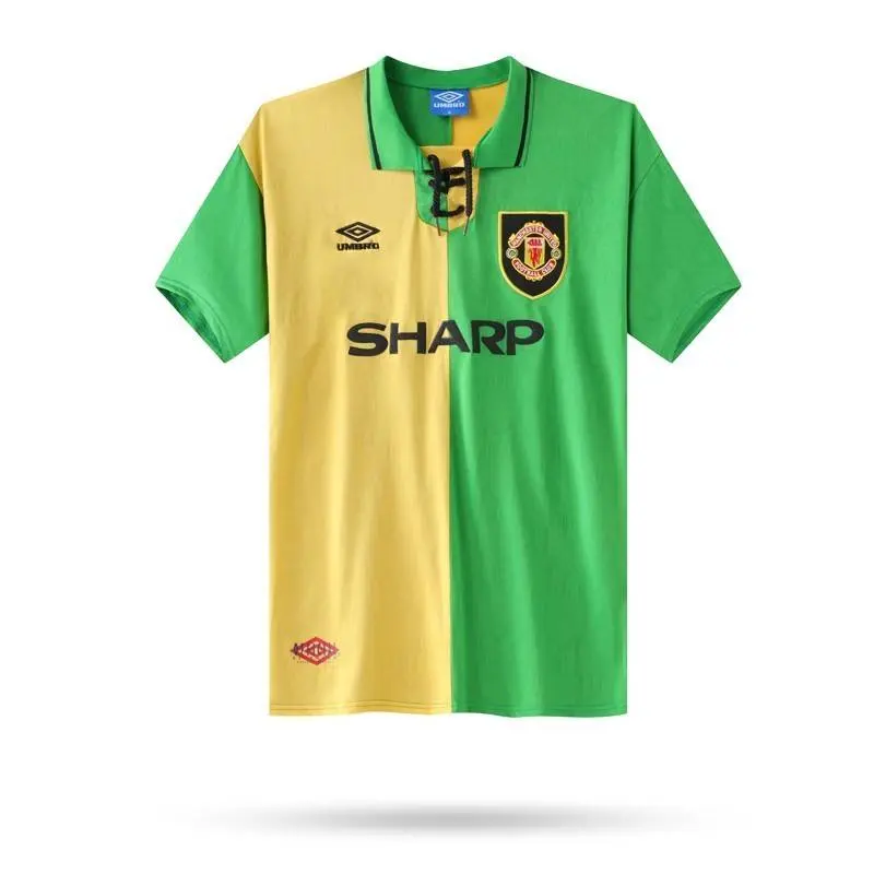 Camisola Retro Terceiro Equipamento Manchester United 1992/94