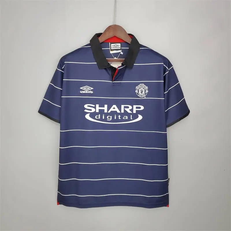 Camisola Retro Alternativa Manchester United 1999/00