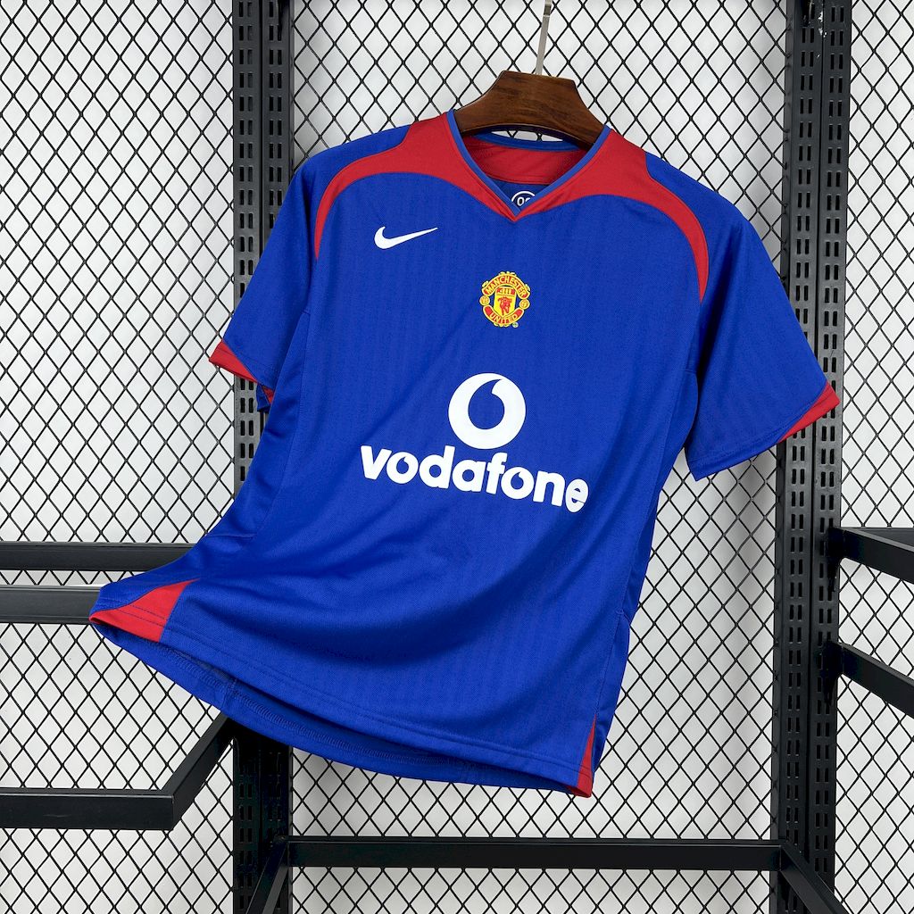 Camisola Alternativa Manchester United 2005/06