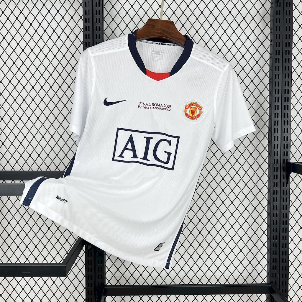 Camisola Alternativa Manchester United 2008/09