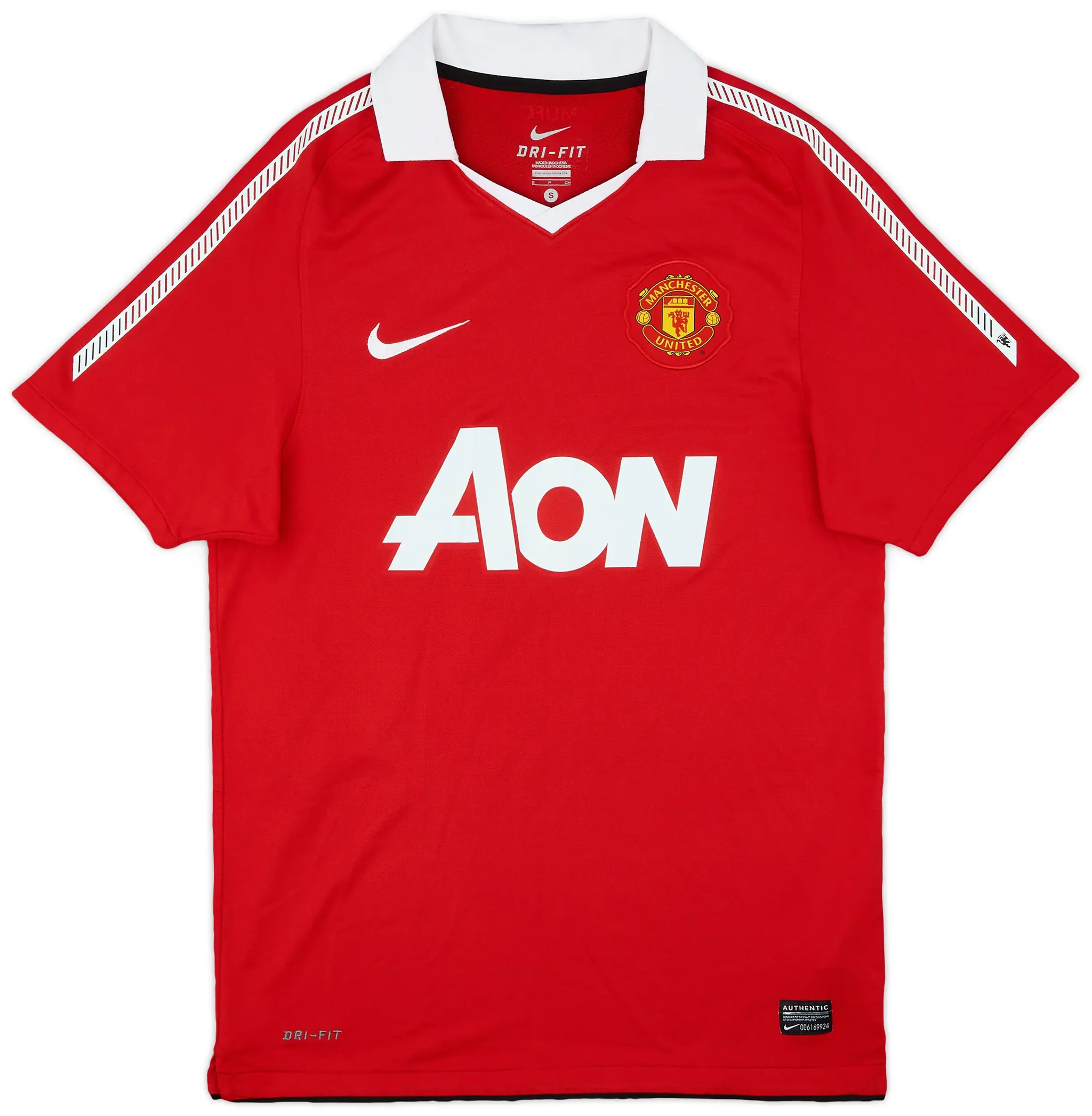 Camisola Principal Manchester United 2010/11