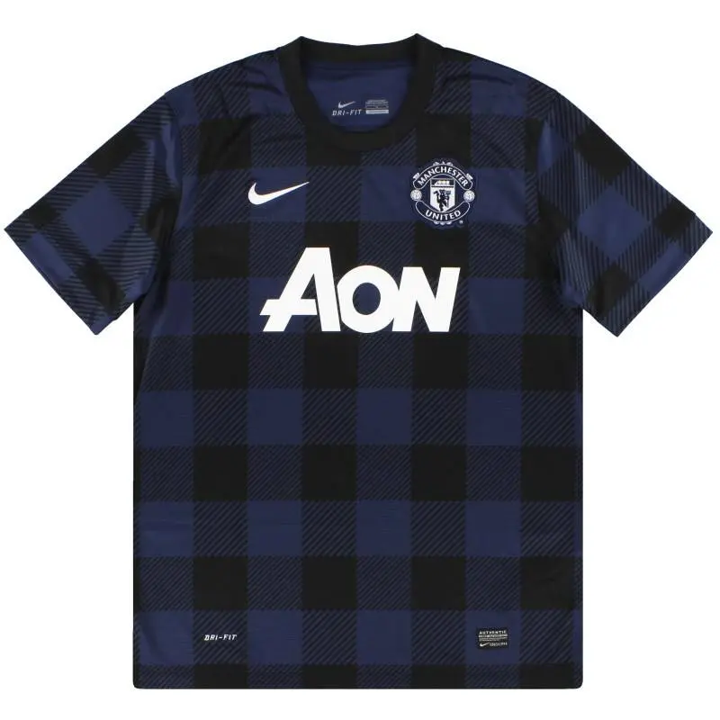 Camisola Alternativa Manchester United 2013/14