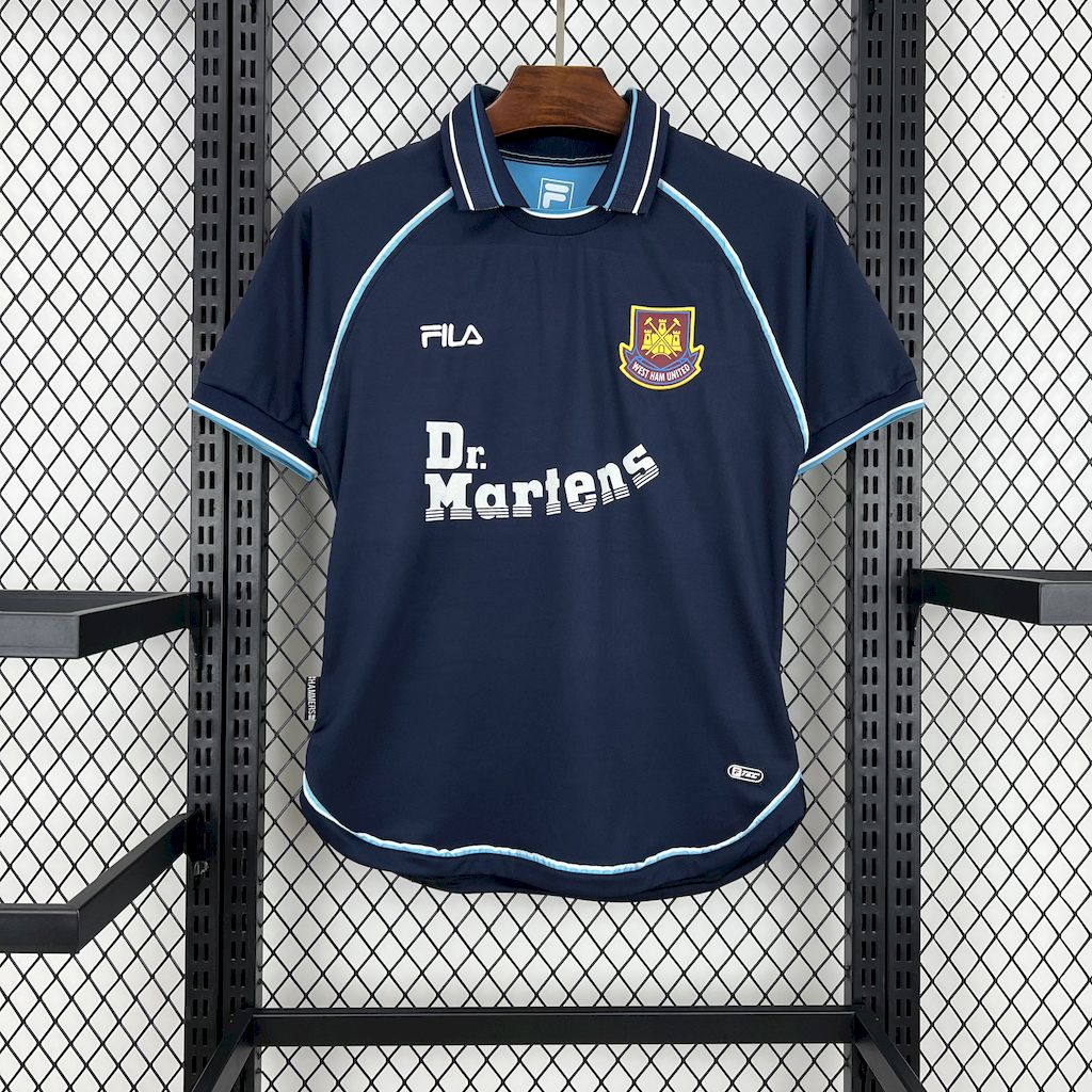 Camisola Retro Terceiro Equipamento West Ham United 1999/01