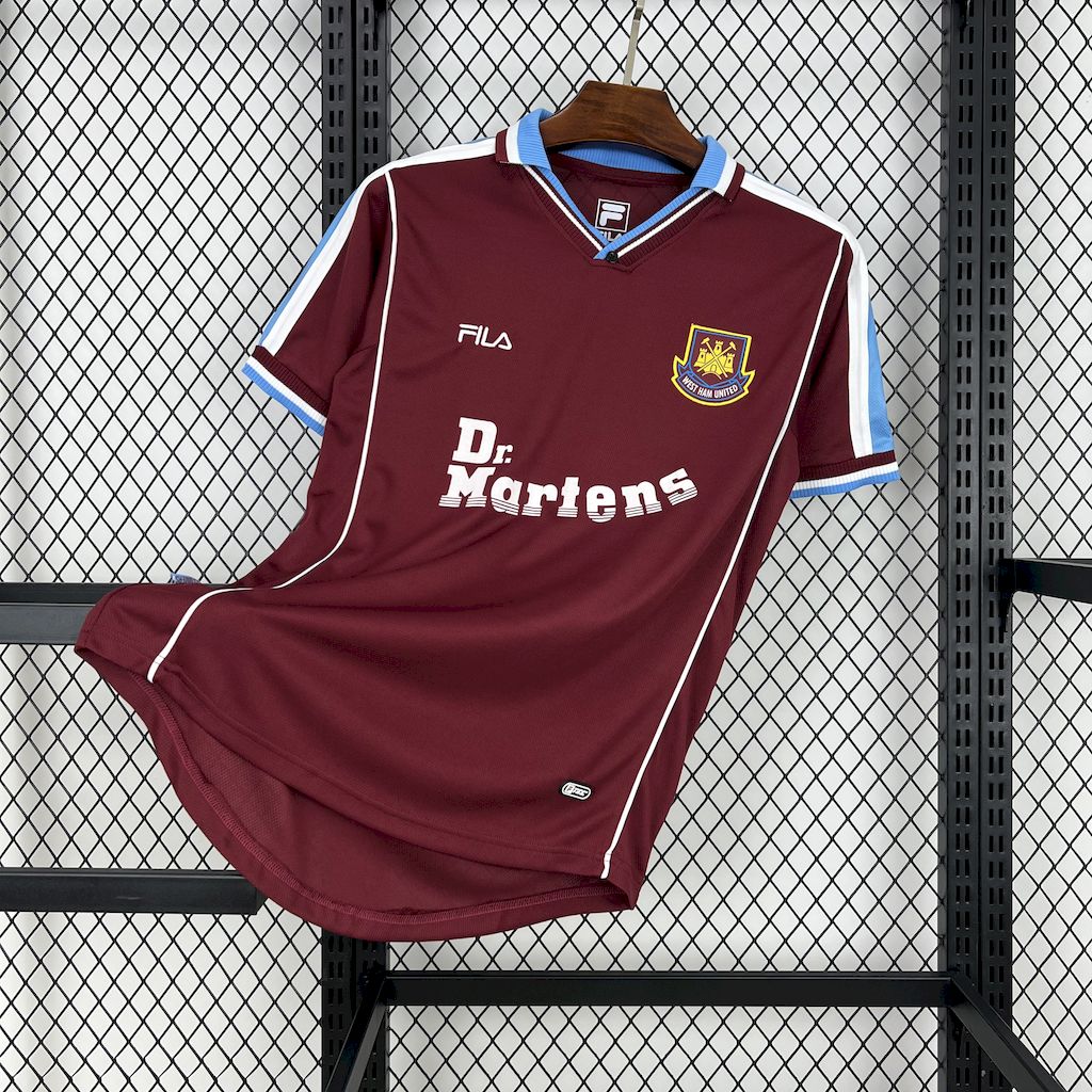 Camisola Retro Principal West Ham United 1999/01